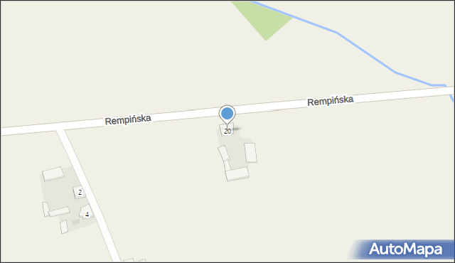 Rempin, Długa, 20, mapa Rempin