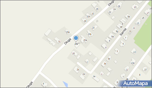 Rozgarty, Długa, 18a, mapa Rozgarty