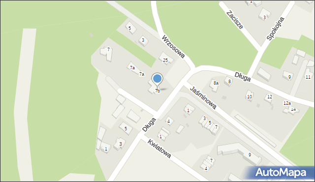 Rozgarty, Długa, 7b, mapa Rozgarty