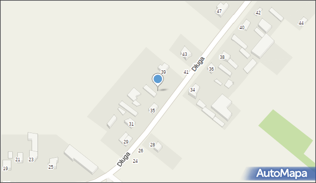 Rydzyny, Długa, 37, mapa Rydzyny