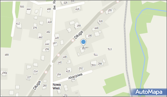 Rzozów, Długa, 117, mapa Rzozów