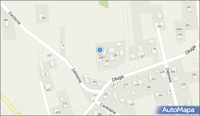 Rzozów, Długa, 144, mapa Rzozów