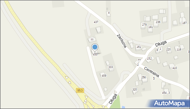 Rzozów, Długa, 160, mapa Rzozów