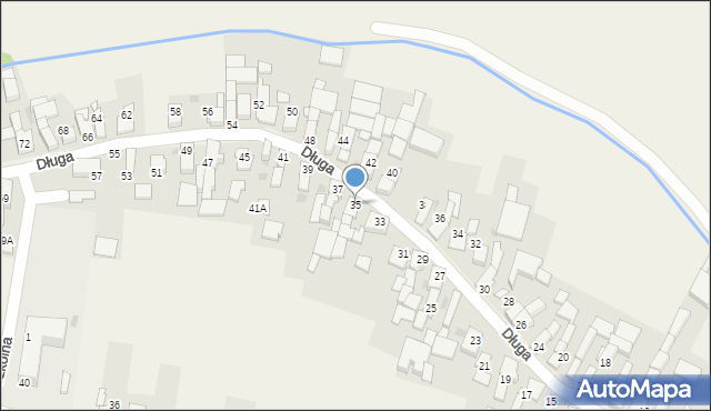 Samborowice, Długa, 35, mapa Samborowice