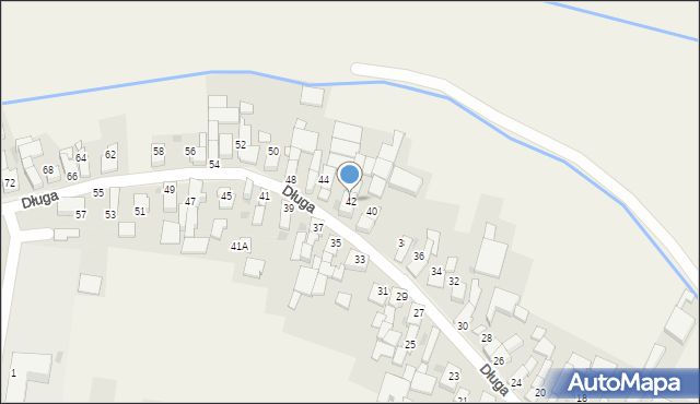 Samborowice, Długa, 42, mapa Samborowice