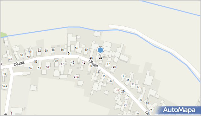 Samborowice, Długa, 44, mapa Samborowice