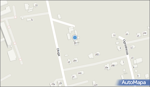 Sandomierz, Długa, 20, mapa Sandomierza