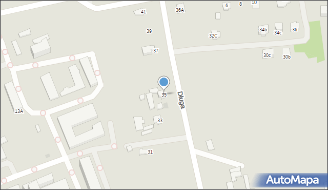 Sandomierz, Długa, 35, mapa Sandomierza