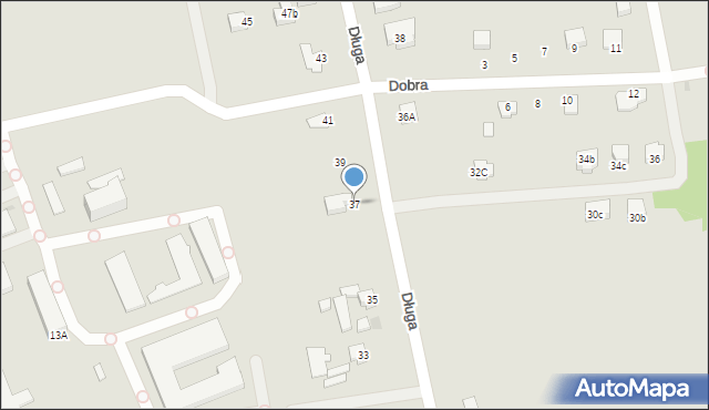 Sandomierz, Długa, 37, mapa Sandomierza