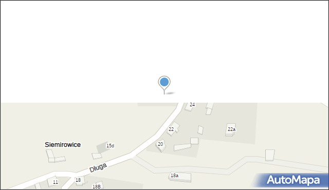 Siemirowice, Długa, 15b, mapa Siemirowice