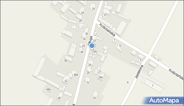 Sierakowo, Długa, 23, mapa Sierakowo