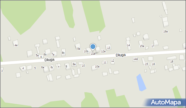 Siewierz, Długa, 11a, mapa Siewierz