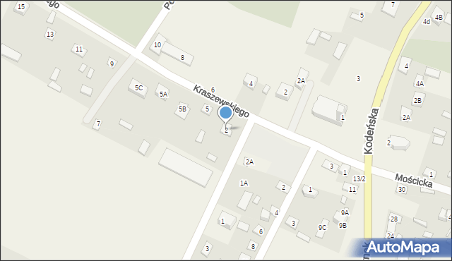 Sławatycze, Długa, 2, mapa Sławatycze