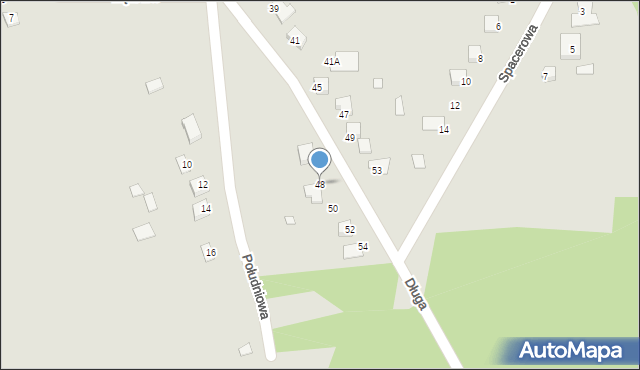 Sobków, Długa, 48, mapa Sobków