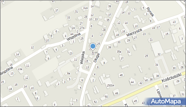 Sobolew, Długa, 21, mapa Sobolew