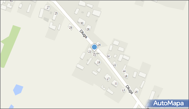 Soborzyce, Długa, 21, mapa Soborzyce