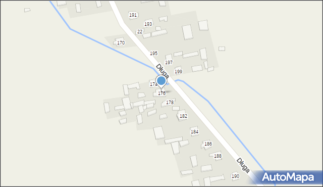 Sokolnik, Długa, 176, mapa Sokolnik