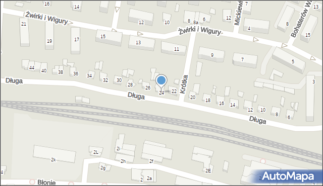 Solec Kujawski, Długa, 24, mapa Solec Kujawski