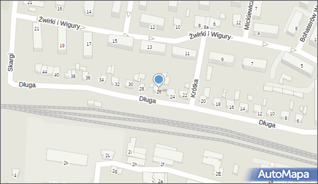 Solec Kujawski, Długa, 26, mapa Solec Kujawski