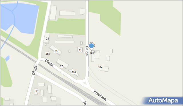 Sowczyce, Długa, 34b, mapa Sowczyce