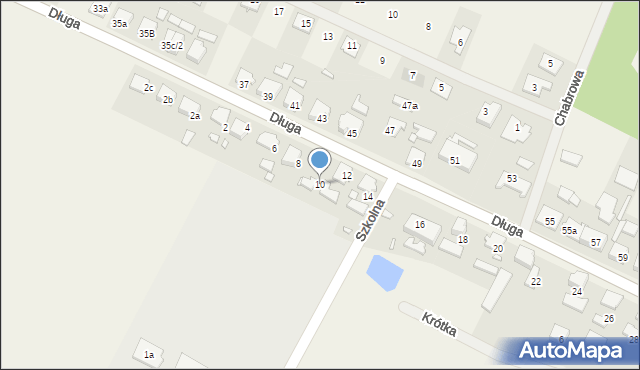 Stare Oborzyska, Długa, 10, mapa Stare Oborzyska