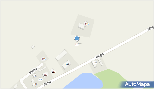 Starzyński Dwór, Długa, 117, mapa Starzyński Dwór
