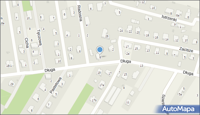 Stasi Las, Długa, 4, mapa Stasi Las