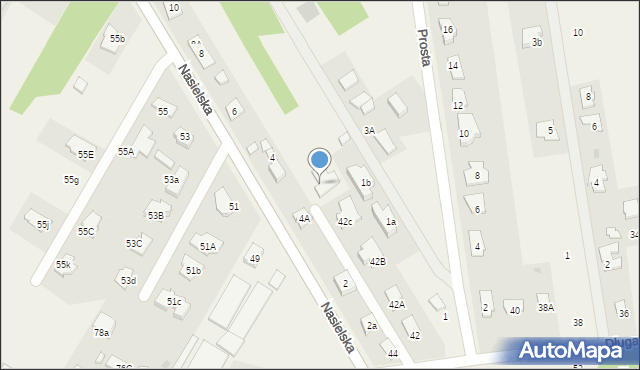 Stasi Las, Długa, 42d, mapa Stasi Las