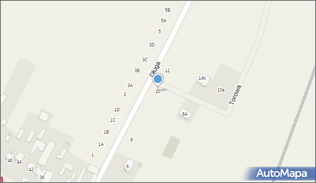 Strzała, Długa, 10, mapa Strzała