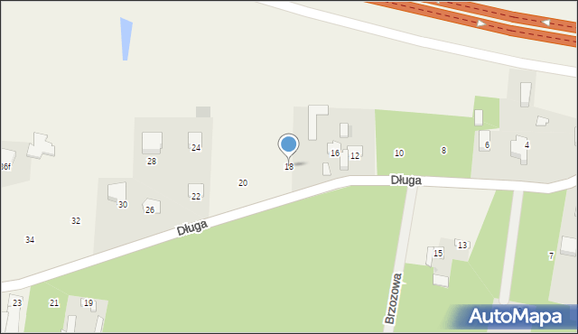 Sulbiny, Długa, 18, mapa Sulbiny
