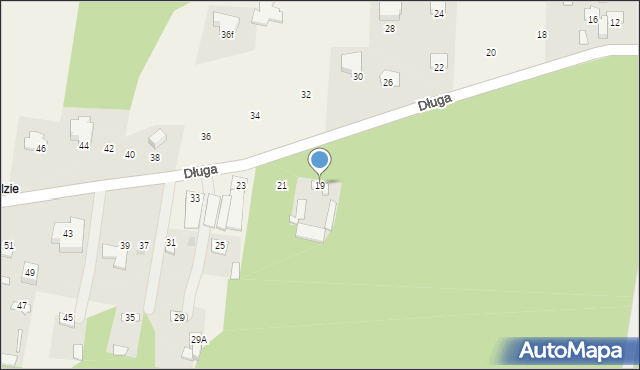 Sulbiny, Długa, 19, mapa Sulbiny