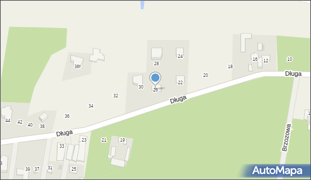 Sulbiny, Długa, 26, mapa Sulbiny