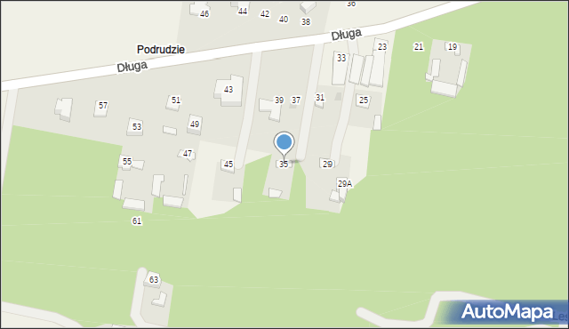 Sulbiny, Długa, 35, mapa Sulbiny