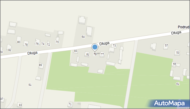 Sulbiny, Długa, 79, mapa Sulbiny