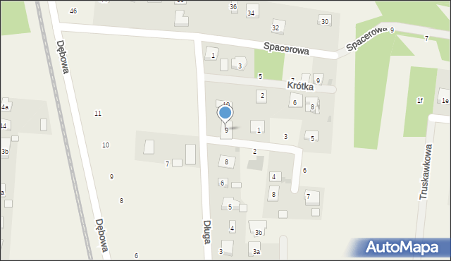 Sułkowice, Długa, 9, mapa Sułkowice