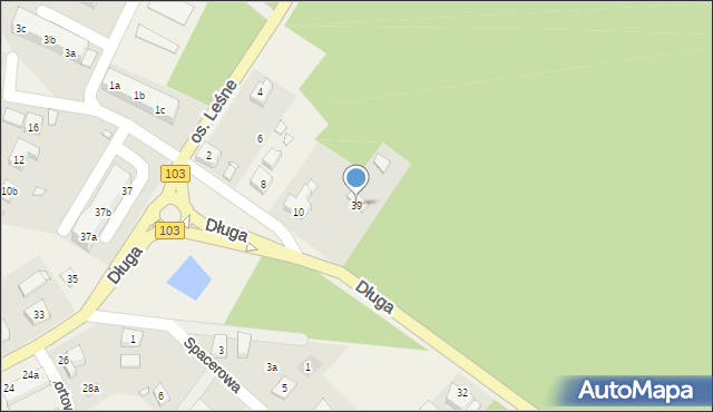 Świerzno, Długa, 39, mapa Świerzno
