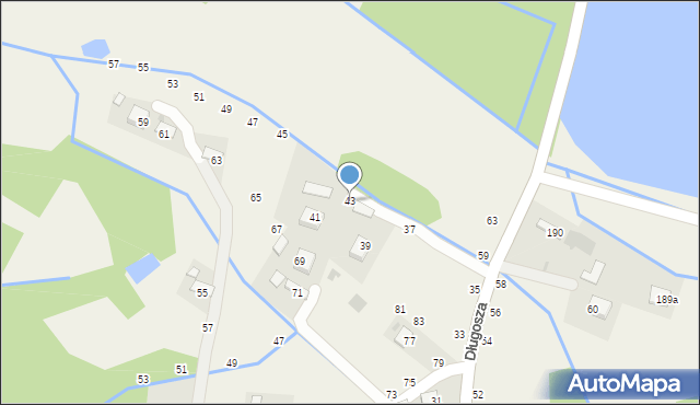 Szczepanów, Długosza Jana, 43, mapa Szczepanów