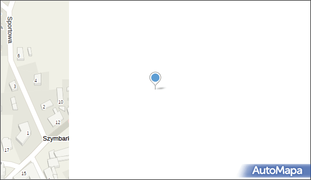 Szymbark, Długa, 9, mapa Szymbark