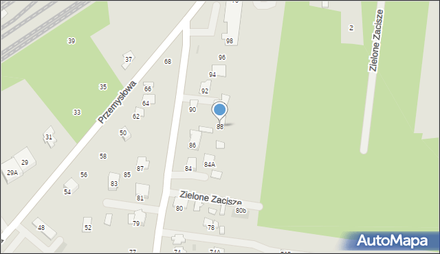 Tłuszcz, Długa, 88, mapa Tłuszcz