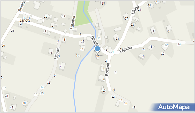 Trzebinia, Długa, 16, mapa Trzebinia