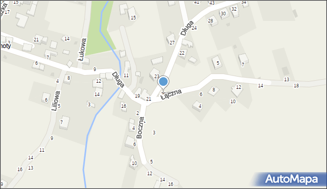 Trzebinia, Długa, 20, mapa Trzebinia