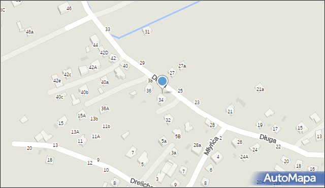 Tuchów, Długa, 59, mapa Tuchów