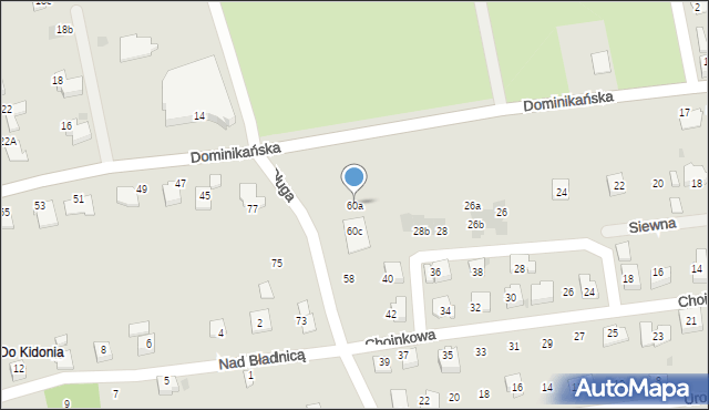 Ustroń, Długa, 60a, mapa Ustroń