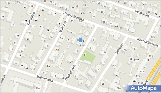 Warszawa, Długopolska, 6, mapa Warszawy