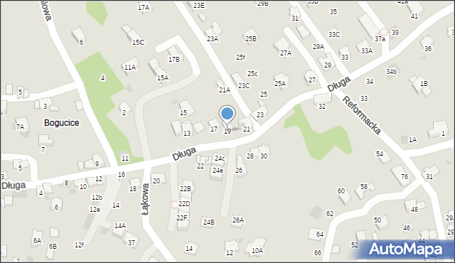 Wieliczka, Długa, 19, mapa Wieliczka