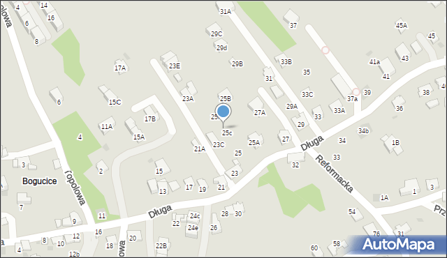 Wieliczka, Długa, 25d, mapa Wieliczka