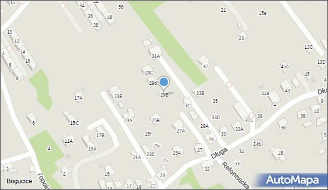 Wieliczka, Długa, 29B, mapa Wieliczka