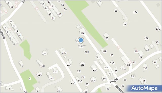 Wieliczka, Długa, 29d, mapa Wieliczka