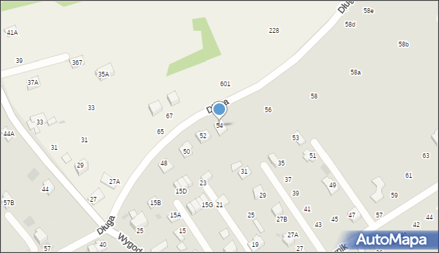 Wieliczka, Długa, 54, mapa Wieliczka