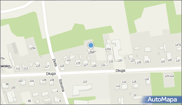 Wierzchowisko, Długa, 129A, mapa Wierzchowisko